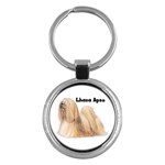 Lhasa Apso Key Chain (Round)