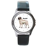 Mastiff Round Metal Watch