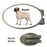 Mastiff Money Clip (Oval)