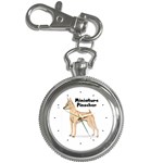 Miniature Pinscher Key Chain Watch