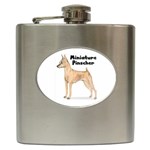 Miniature Pinscher Hip Flask (6 oz)