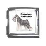 Miniature Schnauzer Mega Link Italian Charm (18mm)