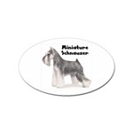 Miniature Schnauzer Sticker (Oval)