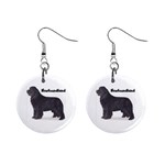 Newfoundland 1  Button Earrings