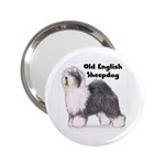 Old English Sheepdog 2.25  Handbag Mirror