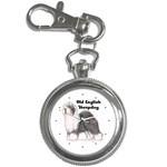 Old English Sheepdog Key Chain Watch