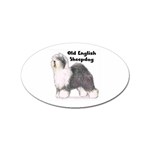 Old English Sheepdog Sticker (Oval)