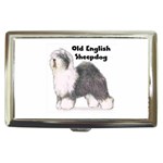 Old English Sheepdog Cigarette Money Case