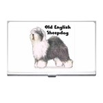 Old English Sheepdog Business Card Holder