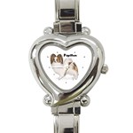 Papillon Heart Italian Charm Watch