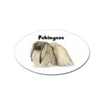 Pekingese Sticker (Oval)