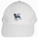 Pit Bull White Cap