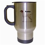 Pointer Travel Mug (Silver Gray)