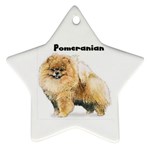 Pomeranian Ornament (Star)