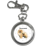 Pomeranian Key Chain Watch