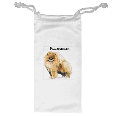 Pomeranian Jewelry Bag from ArtsNow.com Front