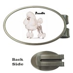 Poodle Money Clip (Oval)