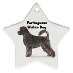 Portuguese Water Dog Ornament (Star)