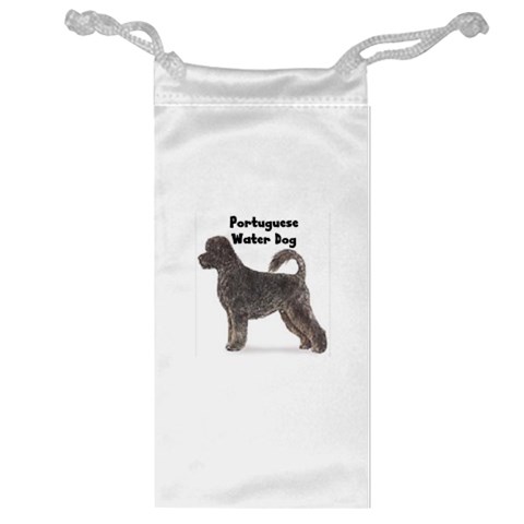 Portuguese Water Dog Jewelry Bag from ArtsNow.com Front