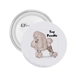 Poodle Toy 2.25  Button