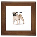 Pug Framed Tile