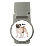 Pug Money Clip (Round)