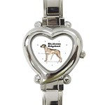 Rhodesian Ridgeback Heart Italian Charm Watch