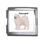 Samoyed Mega Link Italian Charm (18mm)