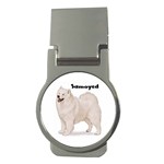 Samoyed Money Clip (Round)