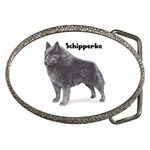 Schipperke Belt Buckle