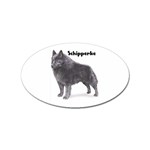 Schipperke Sticker (Oval)