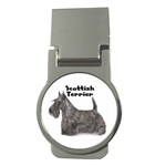 Scottish Terrier Scottie Money Clip (Round)