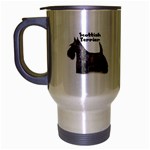 Scottish Terrier Scottie Travel Mug (Silver Gray)