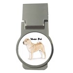 Shar Pei Money Clip (Round)