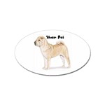 Shar Pei Sticker (Oval)