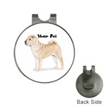 Shar Pei Golf Ball Marker Hat Clip