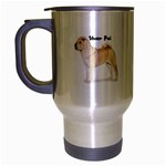 Shar Pei Travel Mug (Silver Gray)