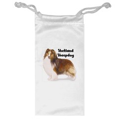 Shetland Sheepdog Sheltie Jewelry Bag from ArtsNow.com Front