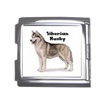 Siberian Husky Mega Link Italian Charm (18mm)