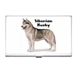 Siberian Husky Business Card Holder