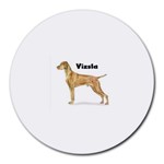 Vizsla Round Mousepad