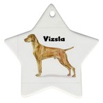 Vizsla Ornament (Star)