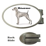 Weimaraner Money Clip (Oval)