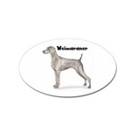 Weimaraner Sticker (Oval)