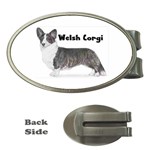 Welsh Corgi Cardigan Money Clip (Oval)