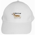 Welsh Corgi Pembroke White Cap