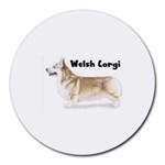 Welsh Corgi Pembroke Round Mousepad