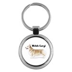 Welsh Corgi Pembroke Key Chain (Round)