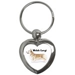 Welsh Corgi Pembroke Key Chain (Heart)