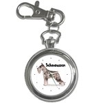 Schnauzer Key Chain Watch